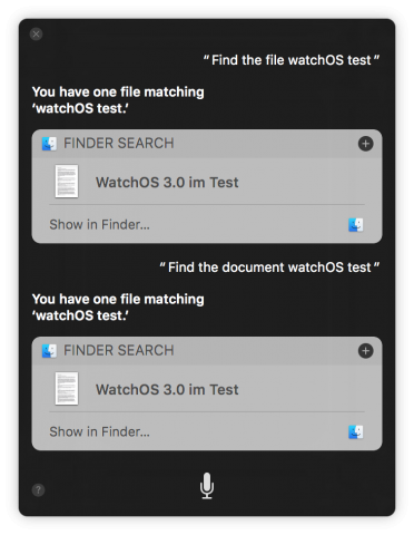 Der Unterschied: Im Englischen funktioniert Siri bei weitem besser. (Screenshot: Golem.de)